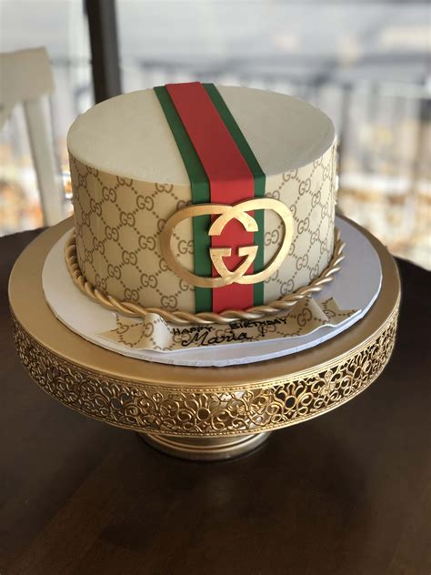 happy birthday gucci cake.